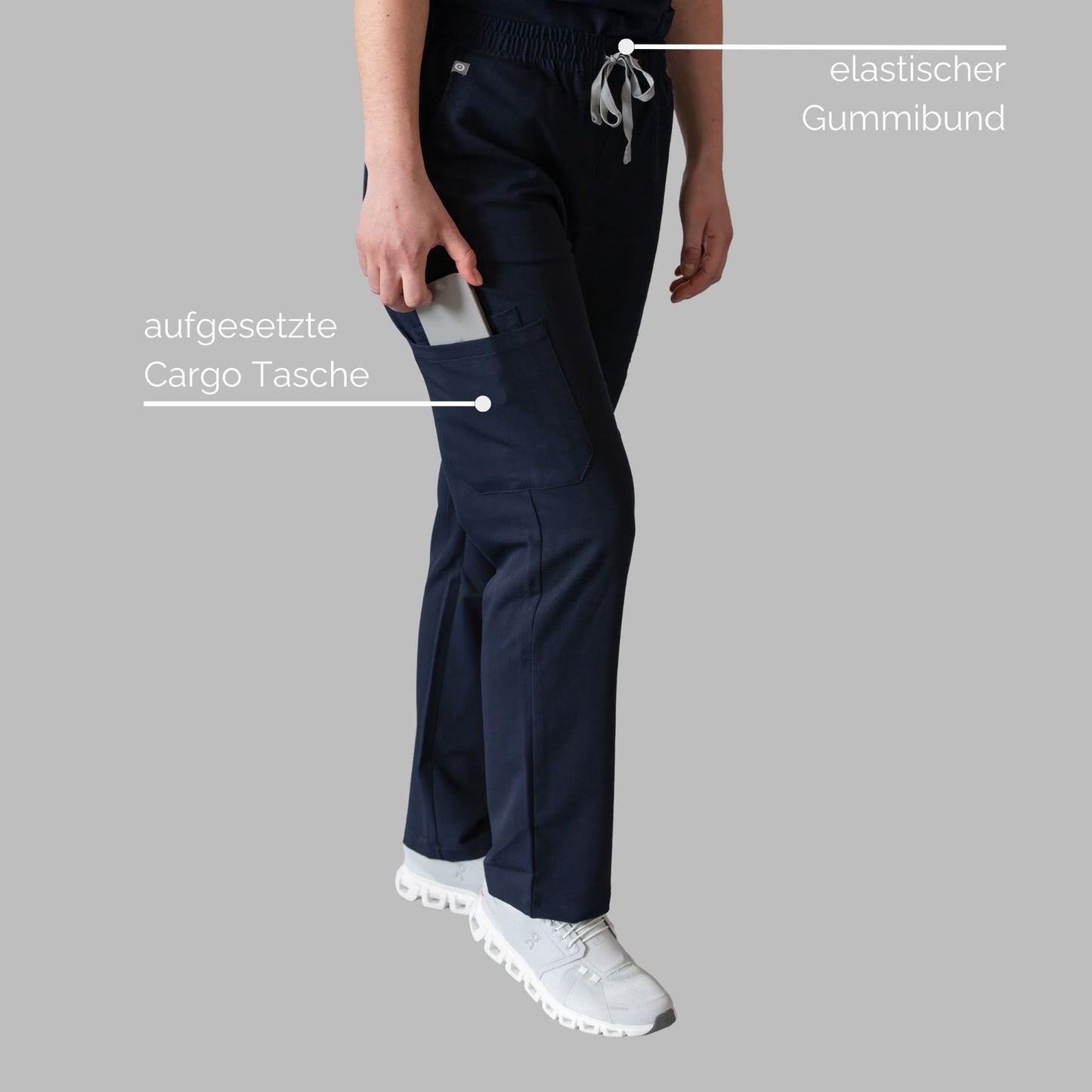 Gaia FlexComfort - Kasack Hosen ohne Bündchen