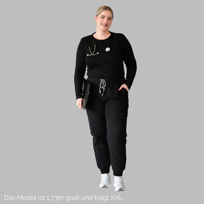 Hera FlexComfort - hoch-geschnittene Jogger Kasack Hosen