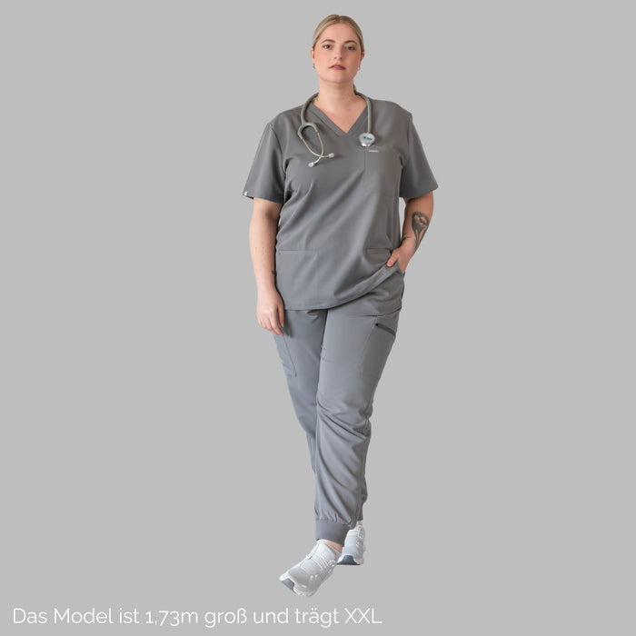 Hera FlexComfort - hoch-geschnittene Jogger Kasack Hosen